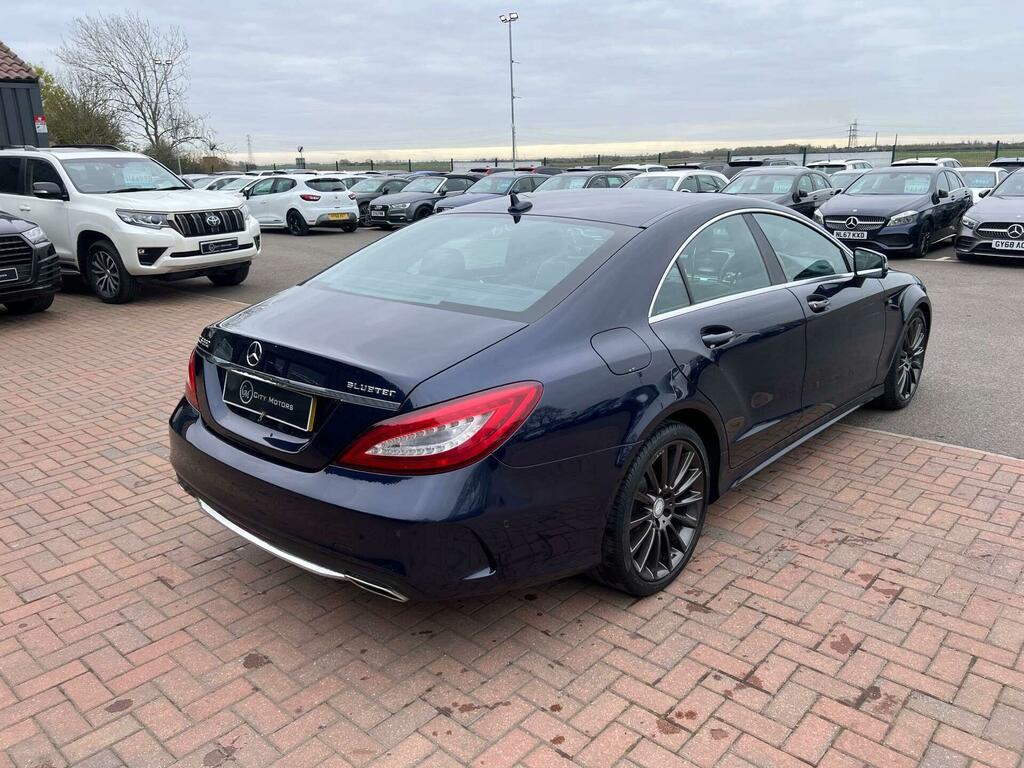Mercedes-Benz CLS 3.0 Cls350 V6 Bluetec Amg Line Coupe G-tronic Eur Blue #6