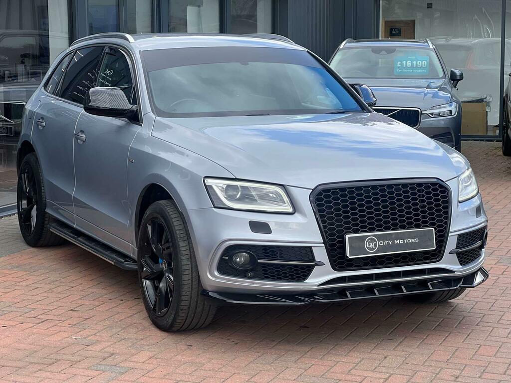 Audi Q5 2.0 Tdi S Line Plus Quattro Euro 6 Ss Silver #6