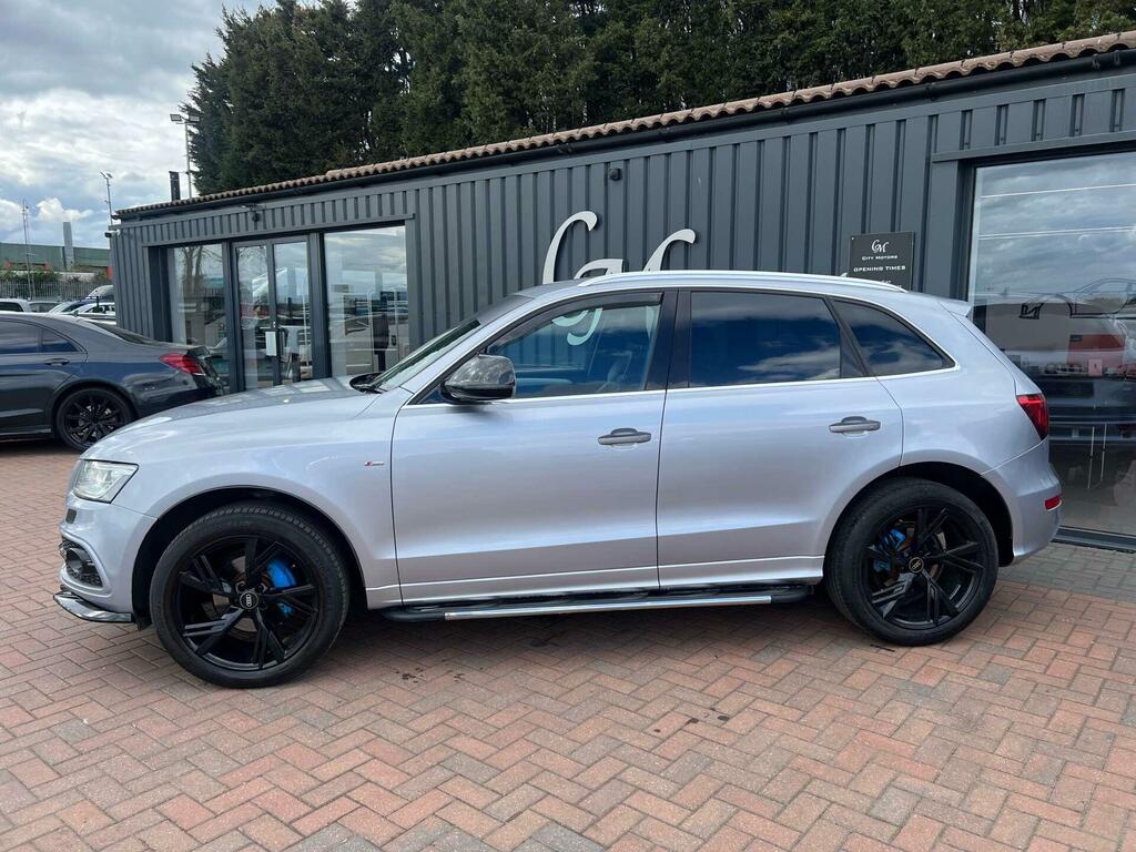 Audi Q5 2.0 Tdi S Line Plus Quattro Euro 6 Ss Silver #3