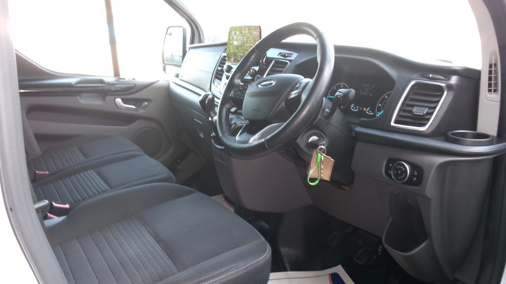 Ford Transit Custom Ford Transit 2022 HJ22MKG White #2
