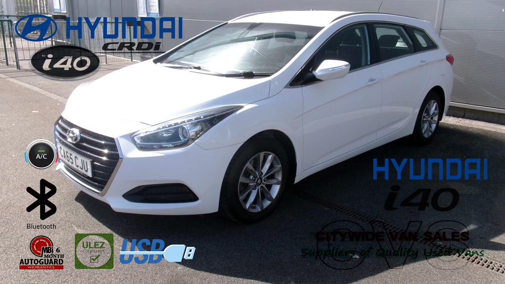 Hyundai I40 Hyundai I 40 2015 White