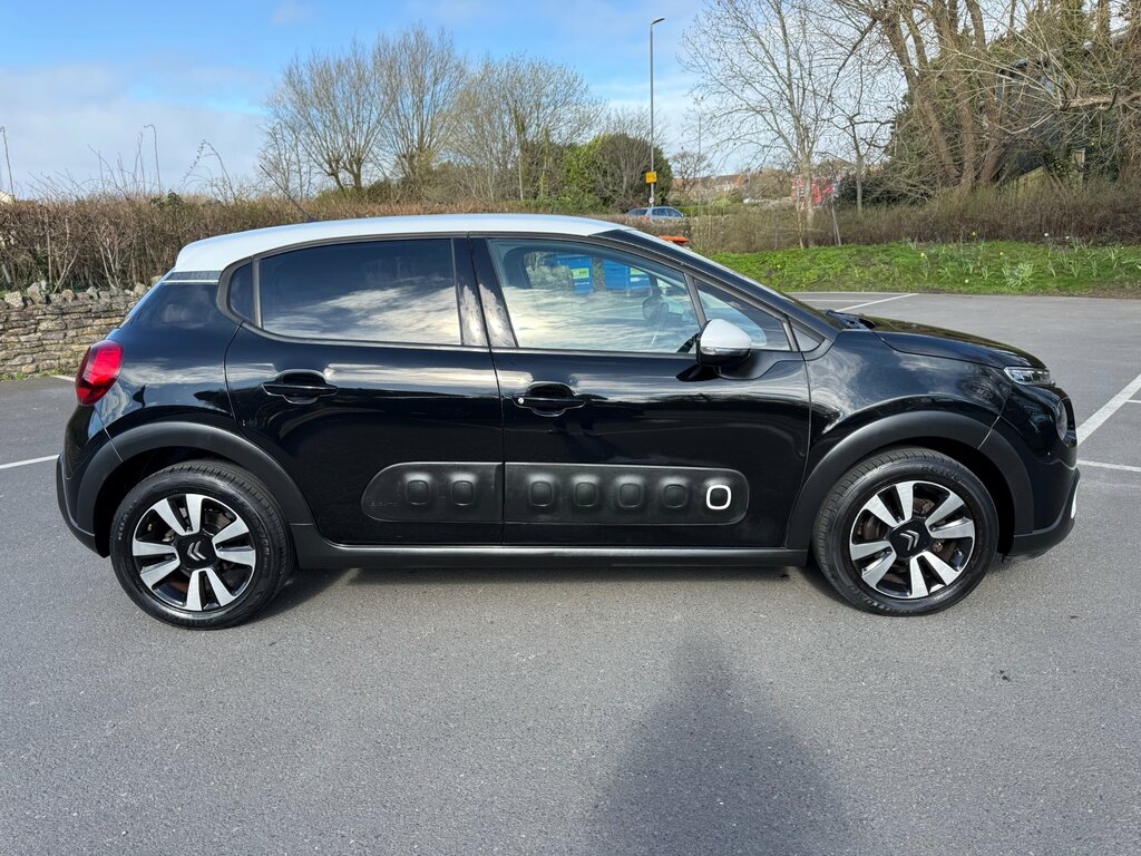 Citroen C3 1.6 Bluehdi Flair Hatchback Euro BL67VJF Black #3