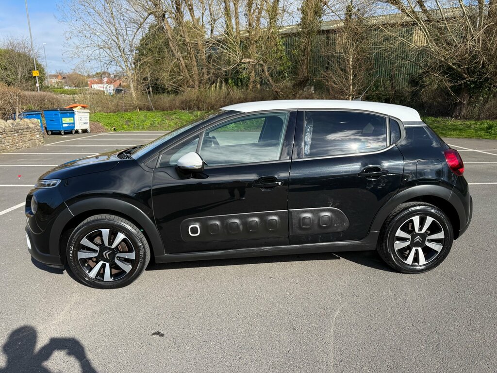 Citroen C3 1.6 Bluehdi Flair Hatchback Euro BL67VJF Black #4