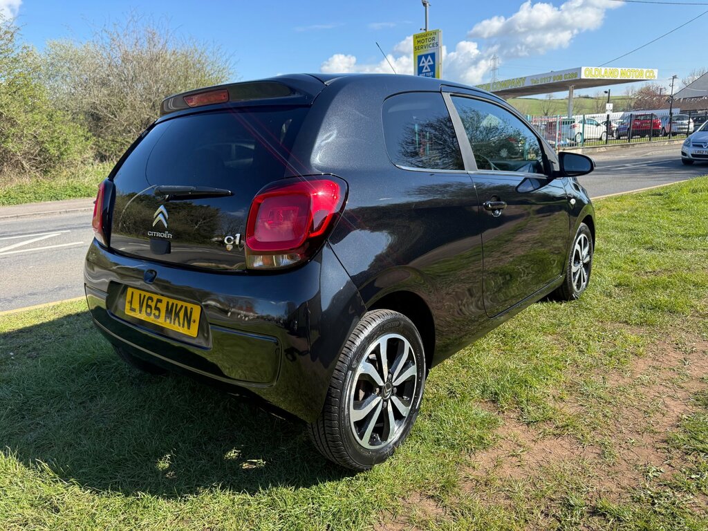 Citroen C1 1.0 Vti Flair Hatchback Euro 6 LV65MKN Black #2