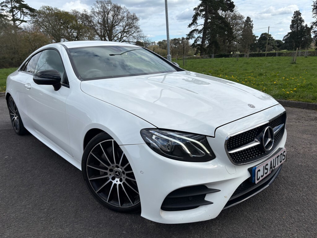 Mercedes-Benz E Class E300 Amg Line Nav White