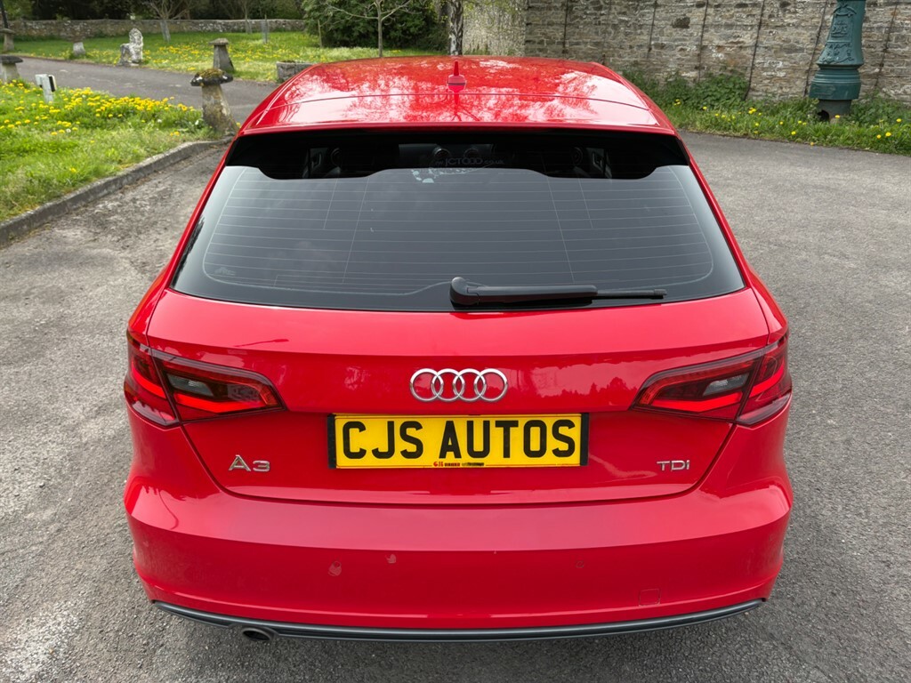 Audi A3 Tdi S Line SA14HNP Red #5