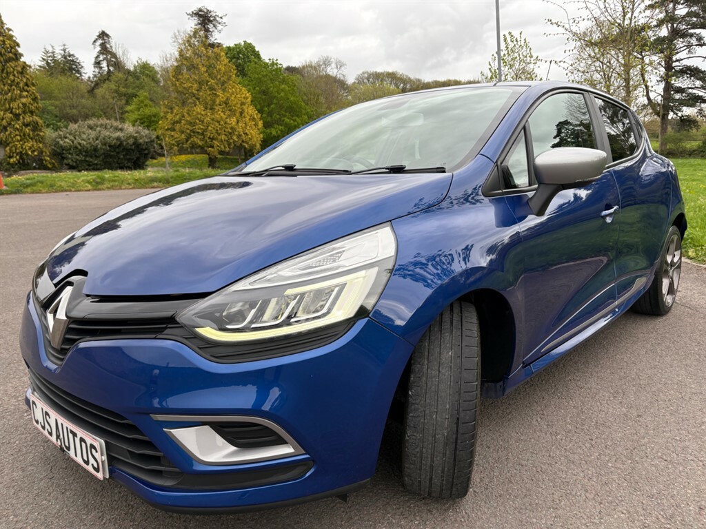 Renault Clio Gt Line Tce RV69RWZ Blue #4
