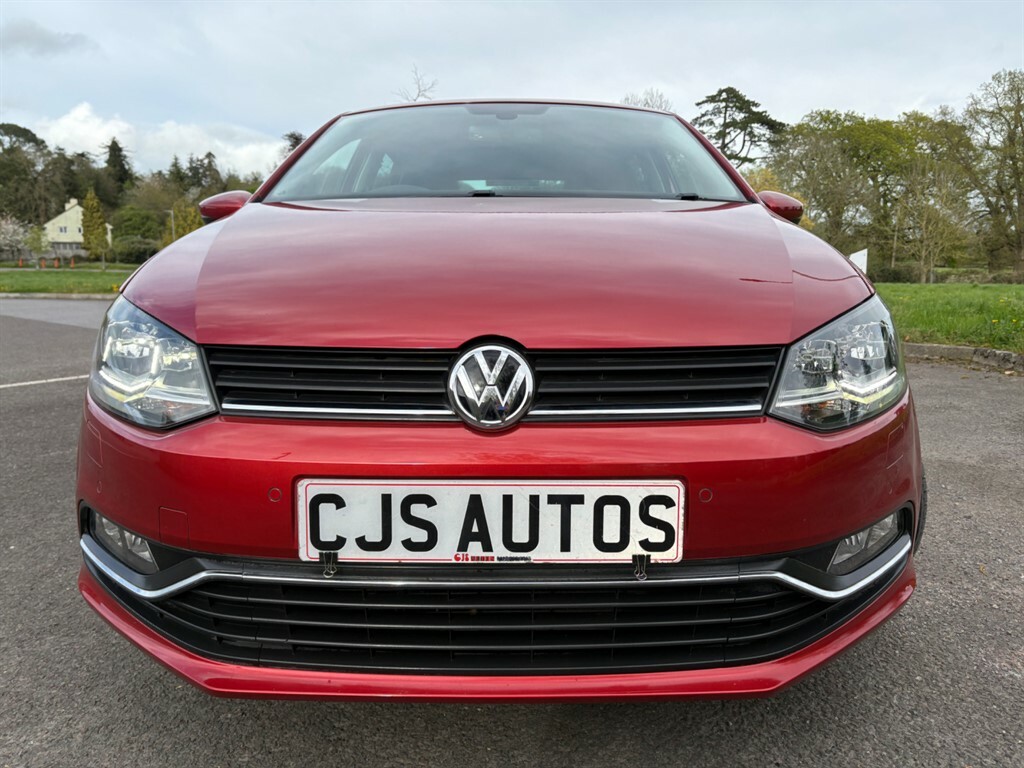 Volkswagen Polo Sel Tsi FL15MUY Red #3