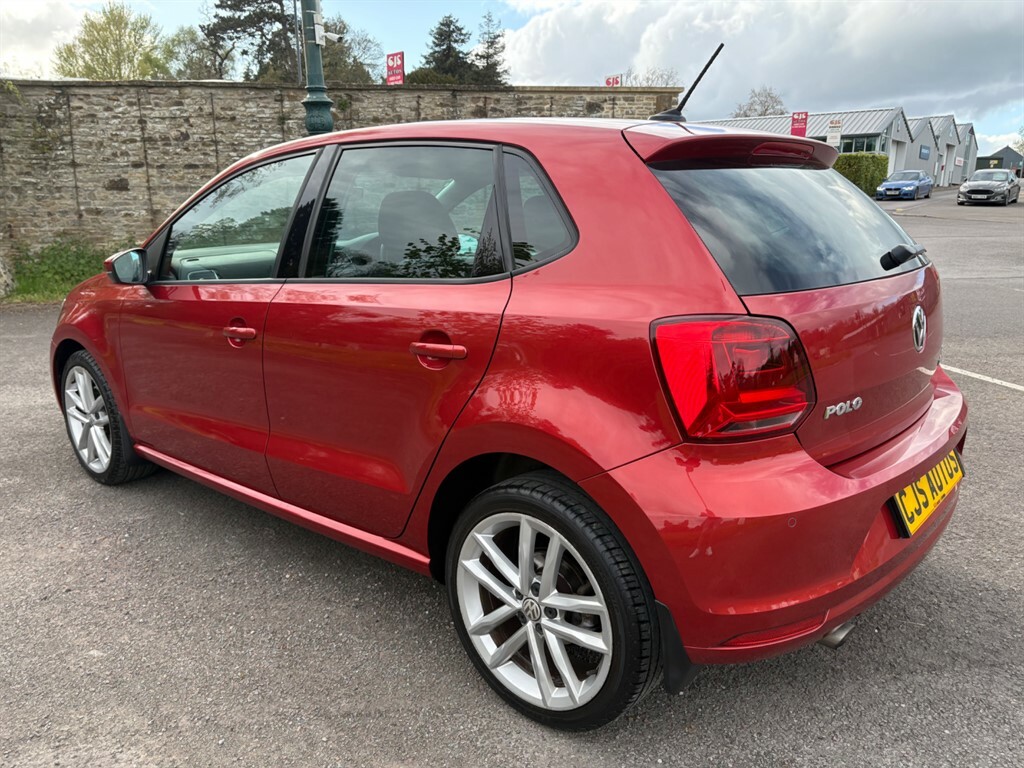 Volkswagen Polo Sel Tsi FL15MUY Red #6
