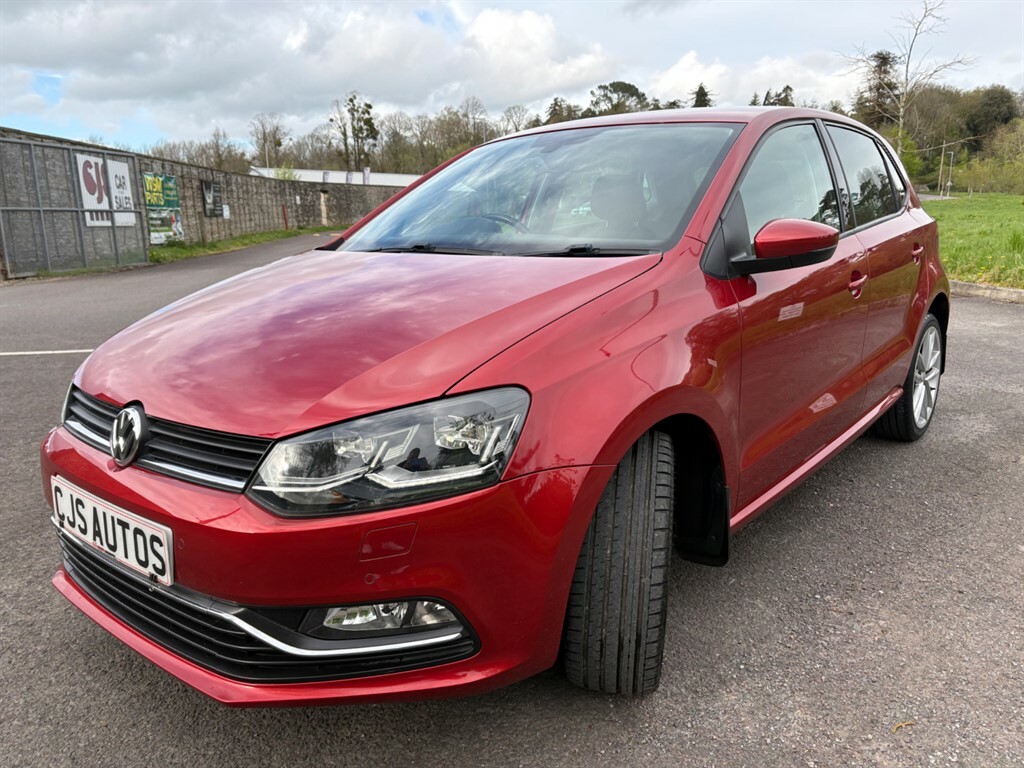 Volkswagen Polo Sel Tsi FL15MUY Red #4