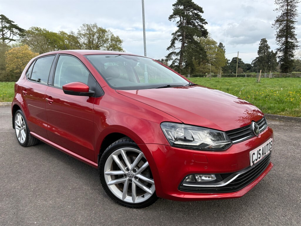 Volkswagen Polo Sel Tsi Red