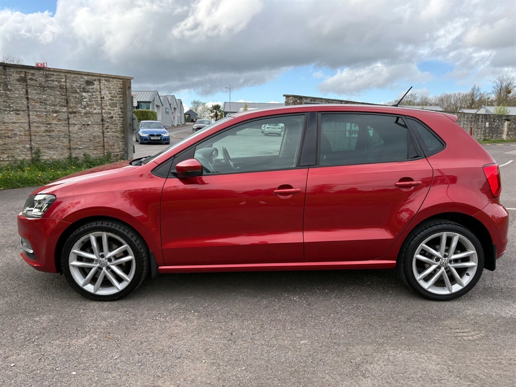 Volkswagen Polo Sel Tsi FL15MUY Red #5