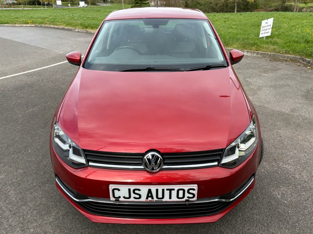 Volkswagen Polo Sel Tsi FL15MUY Red #2