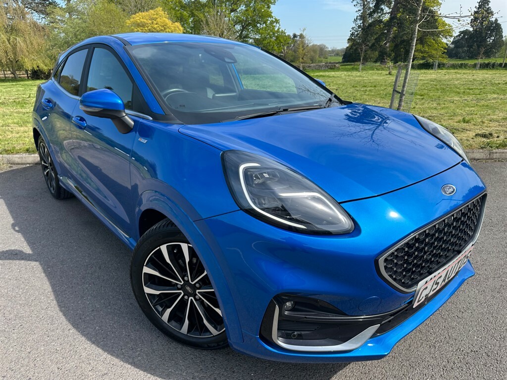 Ford Puma St-line Vignale Blue
