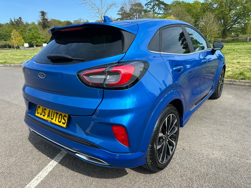 Ford Puma St-line Vignale WV21UWA Blue #5
