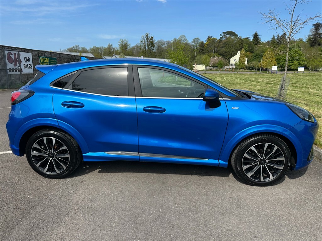 Ford Puma St-line Vignale WV21UWA Blue #4