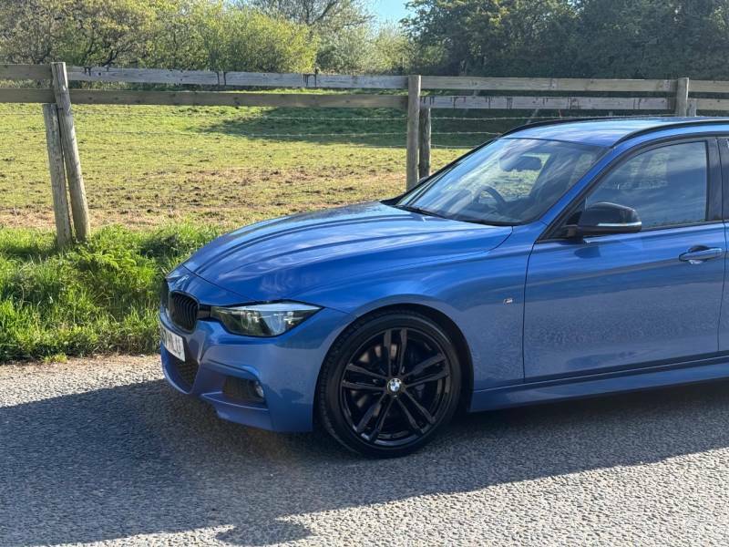 BMW 3 Series 320D M Sport Shadow Edition Step - 2017 YC67HLU Blue #2