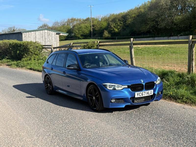 BMW 3 Series 320D M Sport Shadow Edition Step - 2017 YC67HLU Blue #6
