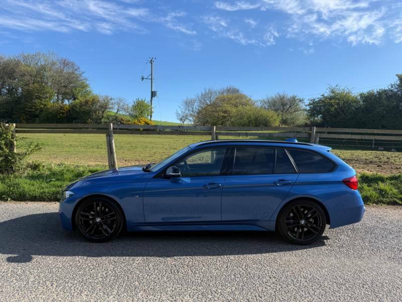 BMW 3 Series 320D M Sport Shadow Edition Step - 2017 YC67HLU Blue #3