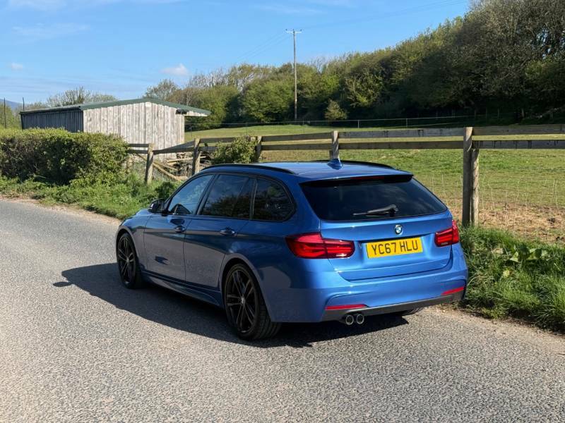 BMW 3 Series 320D M Sport Shadow Edition Step - 2017 YC67HLU Blue #5
