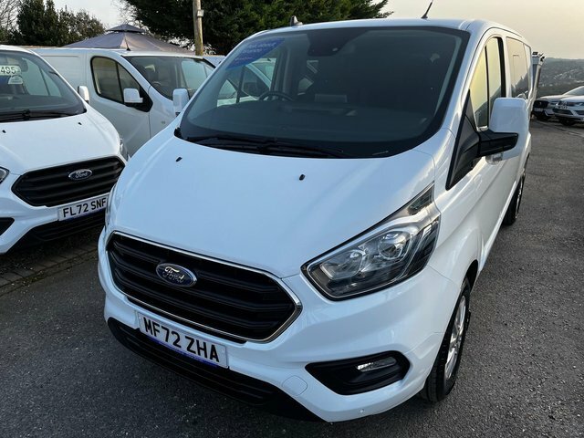Ford Transit Custom 2.0 300 Ecoblue Limited Crew Van L2 H1 Euro 6 S S MF72ZHA White #3