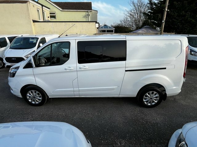 Ford Transit Custom 2.0 300 Ecoblue Limited Crew Van L2 H1 Euro 6 S S MF72ZHA White #5