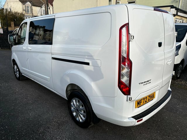 Ford Transit Custom 2.0 300 Ecoblue Limited Crew Van L2 H1 Euro 6 S S MF72ZHA White #6