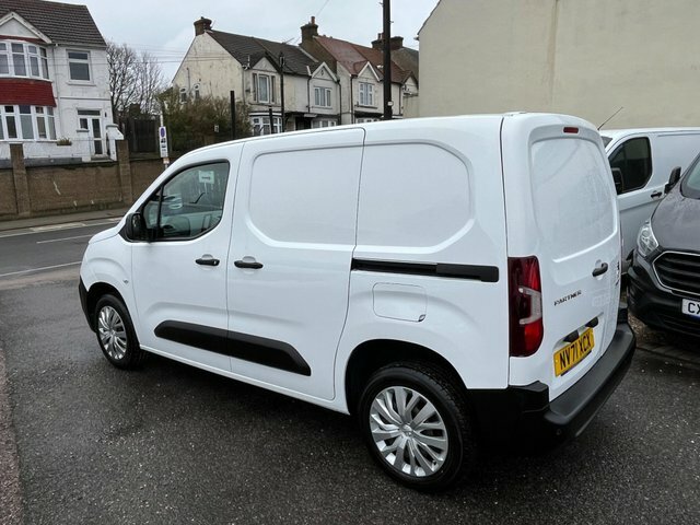 Peugeot Partner 1.5 Bluehdi 1000 Professional Premium Standard Pan NV71XCX White #6