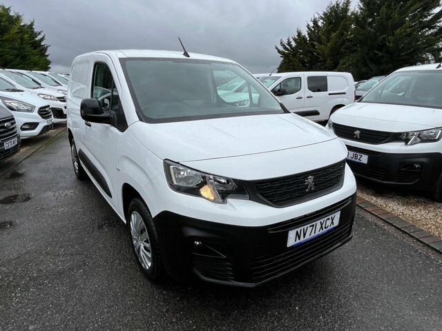 Peugeot Partner 1.5 Bluehdi 1000 Professional Premium Standard Pan NV71XCX White #2