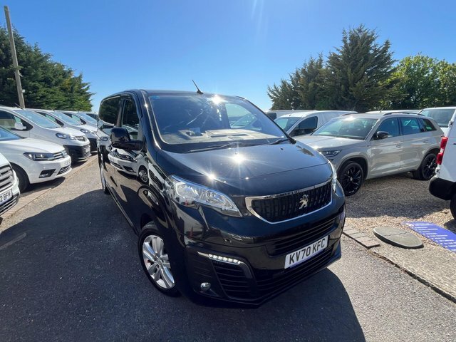 Peugeot Expert 2.0 Bluehdi 1400 Asphalt Standard Panel Van Mwb Eu KV70KFC Black #2