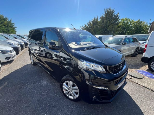 Peugeot Expert 2.0 Bluehdi 1400 Asphalt Standard Panel Van Mwb Eu Black
