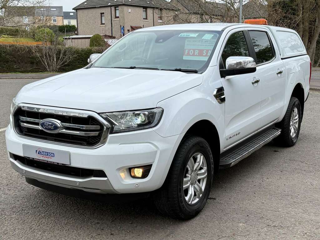 Ford Ranger 2.0 Limited 4X4 Double Cab 4Wd Pick Up White #2