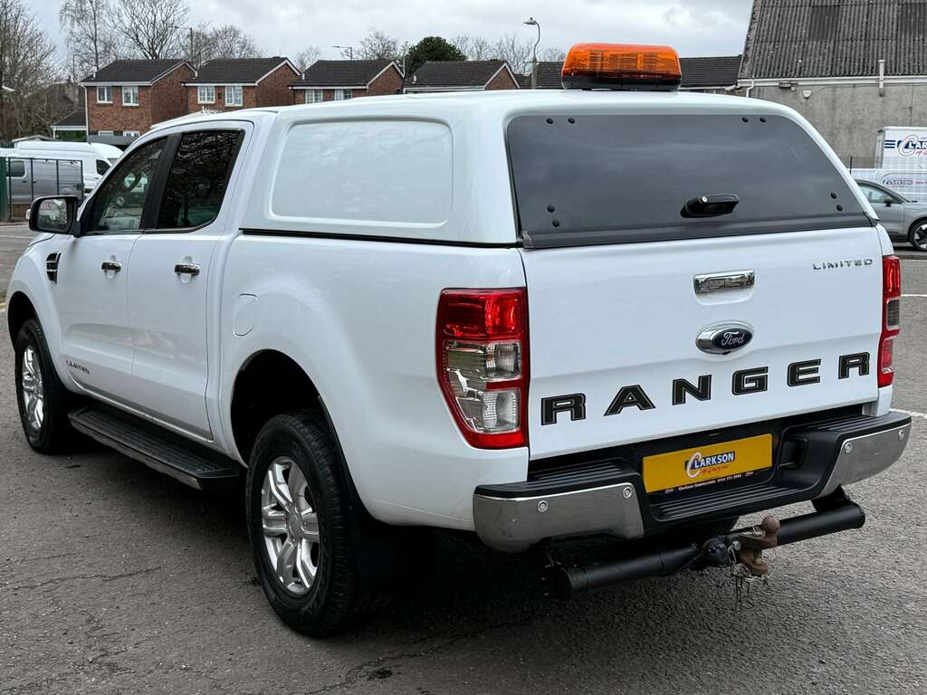 Ford Ranger 2.0 Limited 4X4 Double Cab 4Wd Pick Up White #4