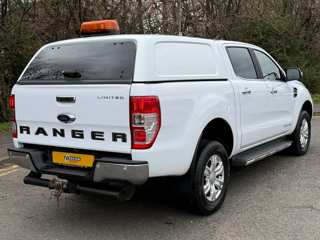 Ford Ranger 2.0 Limited 4X4 Double Cab 4Wd Pick Up White #3
