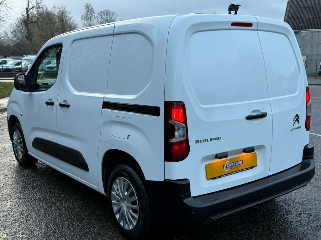 Citroen Berlingo 1.5 Berlingo 1000 Enterprise Professional Blue Hdi SM71YMP White #4