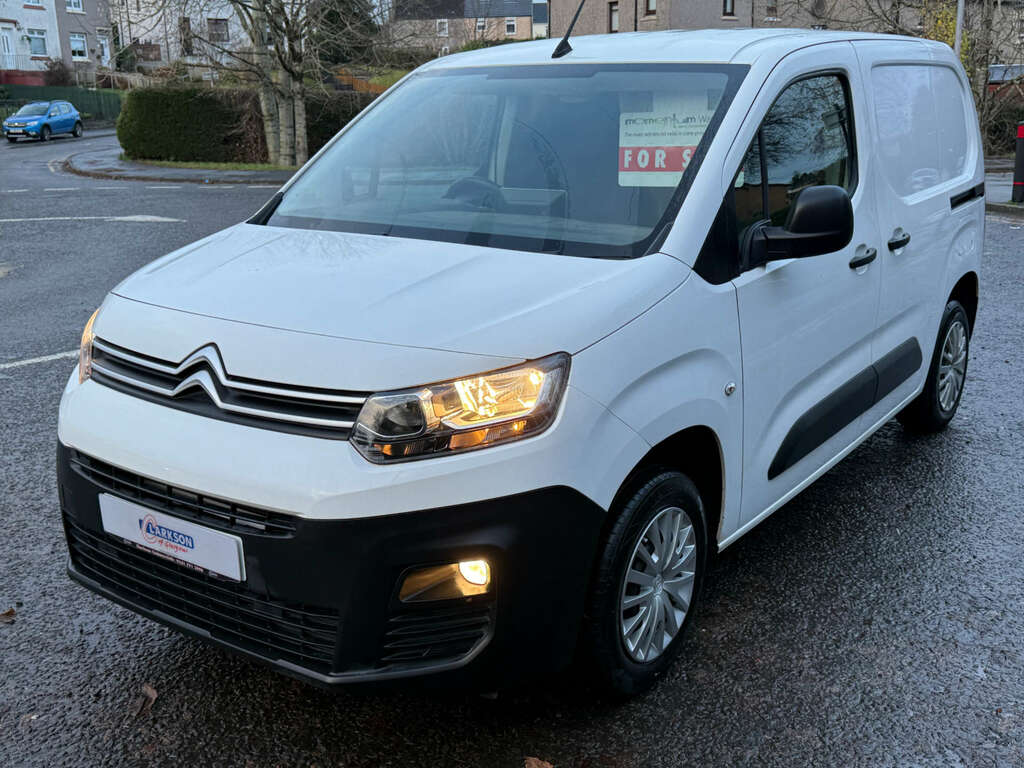 Citroen Berlingo 1.5 Berlingo 1000 Enterprise Professional Blue Hdi SM71YMP White #2