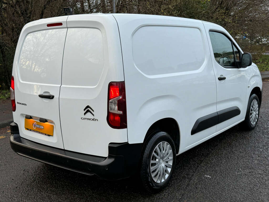 Citroen Berlingo 1.5 Berlingo 1000 Enterprise Professional Blue Hdi SM71YMP White #3