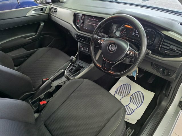 Volkswagen Polo Hatchback EY68XZF Silver #5