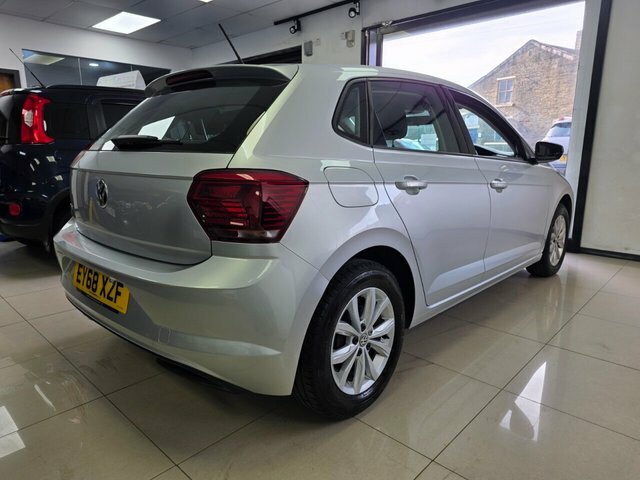 Volkswagen Polo Hatchback EY68XZF Silver #3