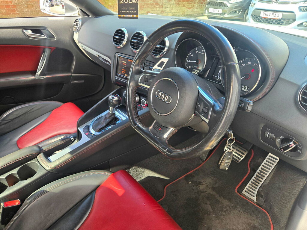 Audi TTS 2.0 Tfsi Black Edition S Tronic Quattro Euro 5 White #3