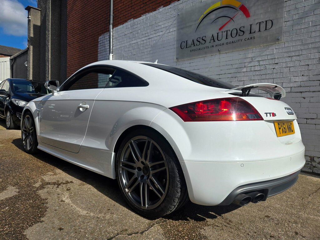Audi TTS 2.0 Tfsi Black Edition S Tronic Quattro Euro 5 White #5
