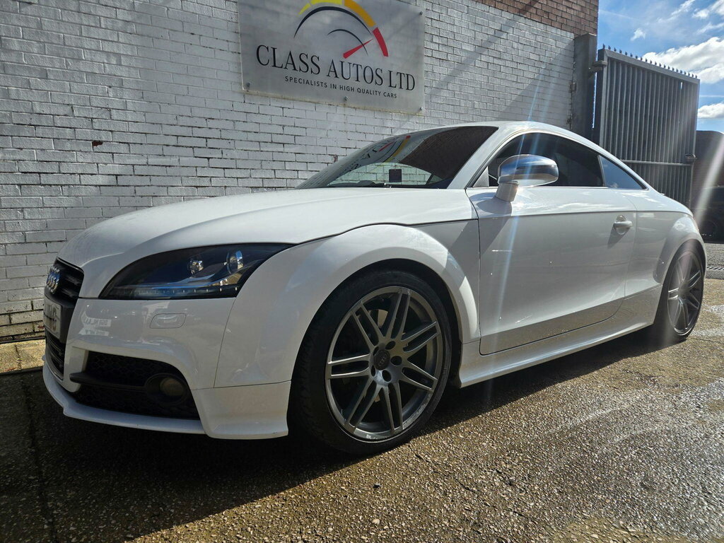Audi TTS 2.0 Tfsi Black Edition S Tronic Quattro Euro 5 White #4