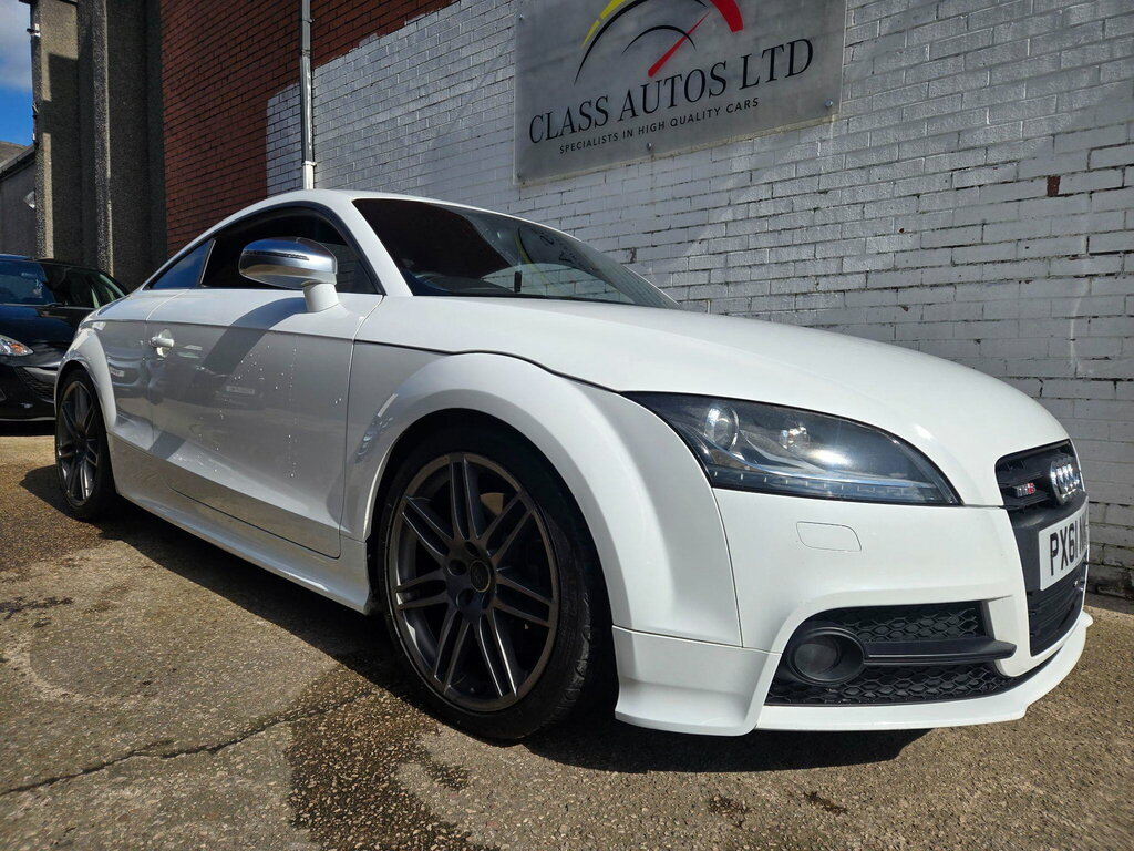 Audi TTS 2.0 Tfsi Black Edition S Tronic Quattro Euro 5 White #6