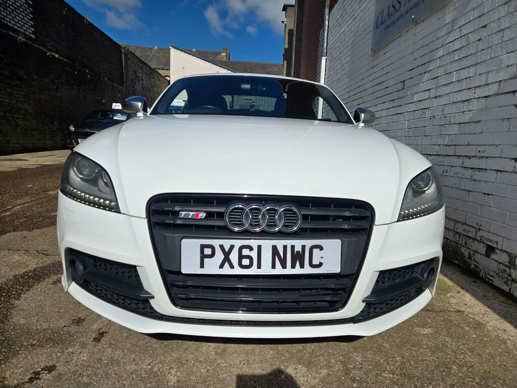 Audi TTS 2.0 Tfsi Black Edition S Tronic Quattro Euro 5 White #2