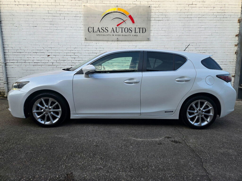 Lexus CT 1.8 200H Se-l Cvt Euro 5 Ss White #6
