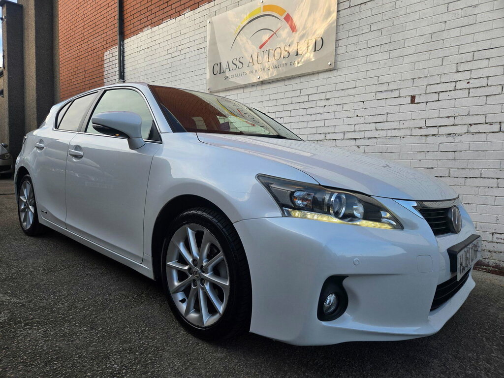 Lexus CT 1.8 200H Se-l Cvt Euro 5 Ss White #5