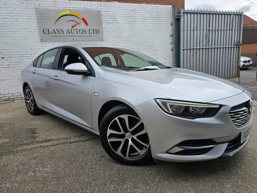Vauxhall Insignia 1.6 Turbo D Ecotec Design Grand Sport Euro 6 Ss Silver