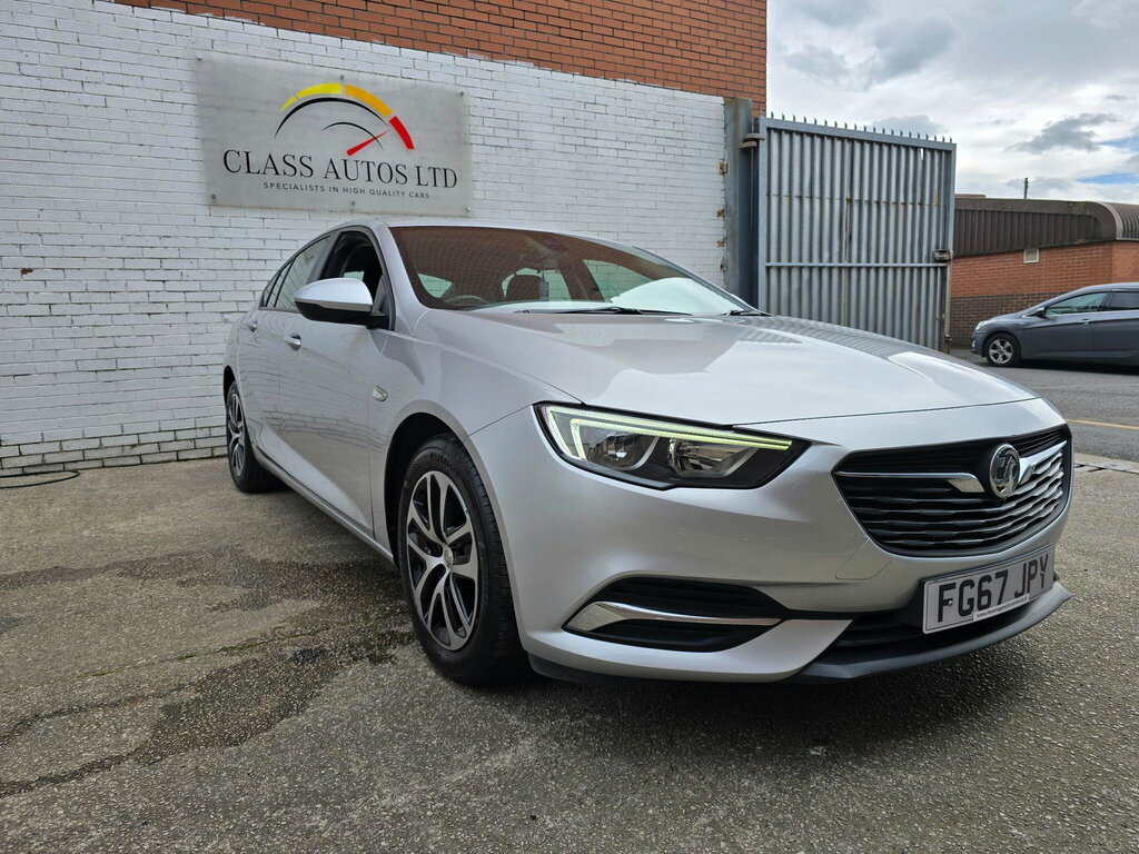 Vauxhall Insignia 1.6 Turbo D Ecotec Design Grand Sport Euro 6 Ss FG67JPY Silver #6