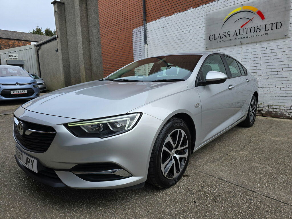 Vauxhall Insignia 1.6 Turbo D Ecotec Design Grand Sport Euro 6 Ss FG67JPY Silver #4