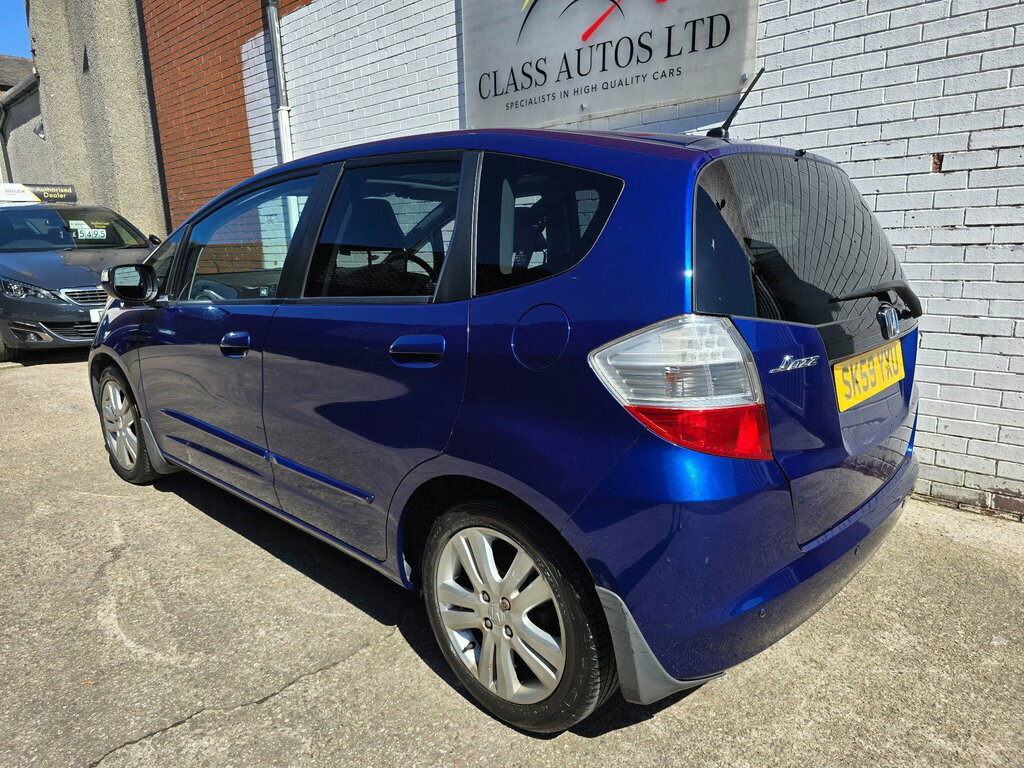 Honda Jazz 1.4 I-vtec Ex I Shift Euro 4 SK59YXU Blue #5
